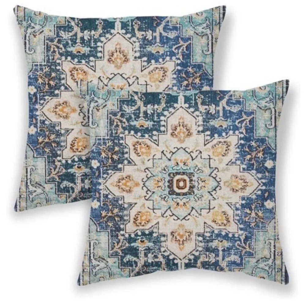 4 Boho Pillow Covers
